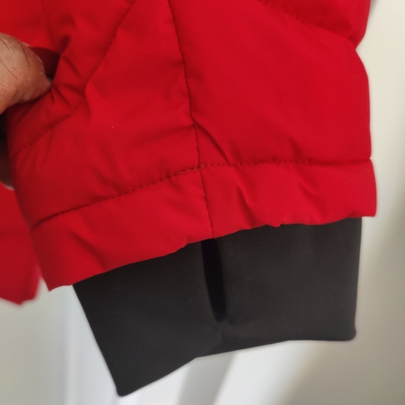 Red Puffer Coat - Picture 5 of 7
